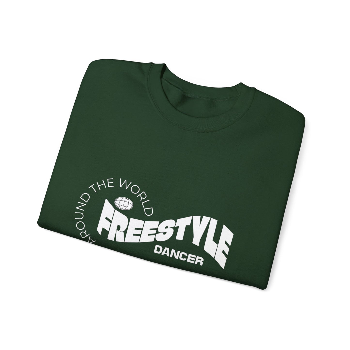 Freestyle Dancer Crewneck Sweatshirt | Unisex Heavy Blend | Streetwear, Dance Apparel, Gift for Dancers, Casual Wear, Hip Hop