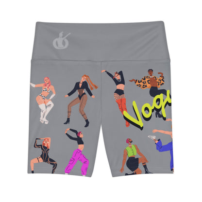Stylish Women's Workout Shorts - Funky Dance Vibe, Activewear for Fitness, Gym, Dance Classes, Summer, Festivals, Casual Wear