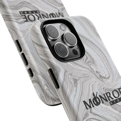 Stylish Tough Magnetic Phone Case - Marble Design - Mi tienda