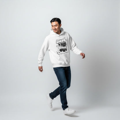 Dance Motivation Hoodie, Dance Lover Sweatshirt, Gym Workout Apparel, Fitness Hooded Jumper, Active Lifestyle Clothing