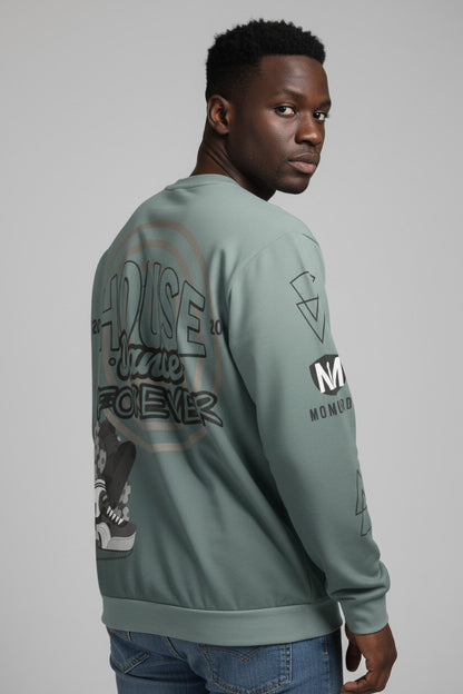 HOUSE Unisex Sweatshirt (AOP)