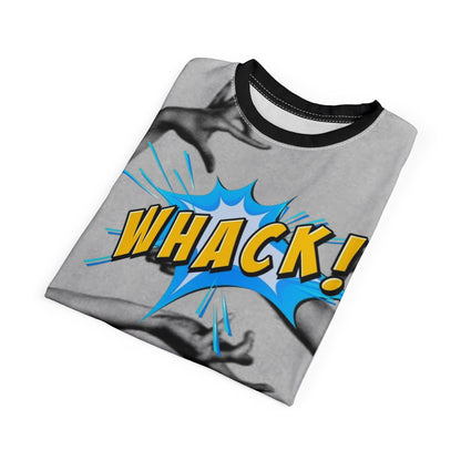 Whack! Unisex Cut & Sew Tee – Fun Graphic Tee for Playful Souls