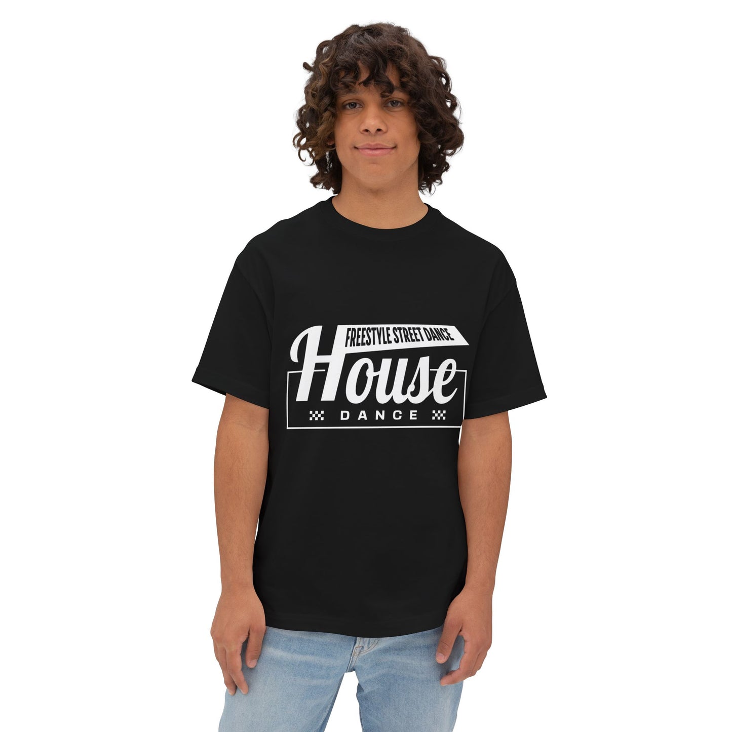 house tee Unisex Oversized Boxy