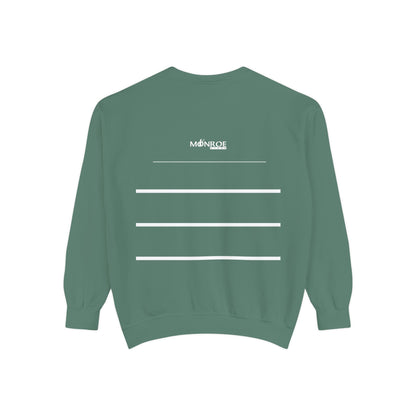 Transforming Energy Sweatshirt, Unisex Garment-Dyed Sweatshirt for Movement, Motivational Gift, Gym Apparel, Cozy Layering
