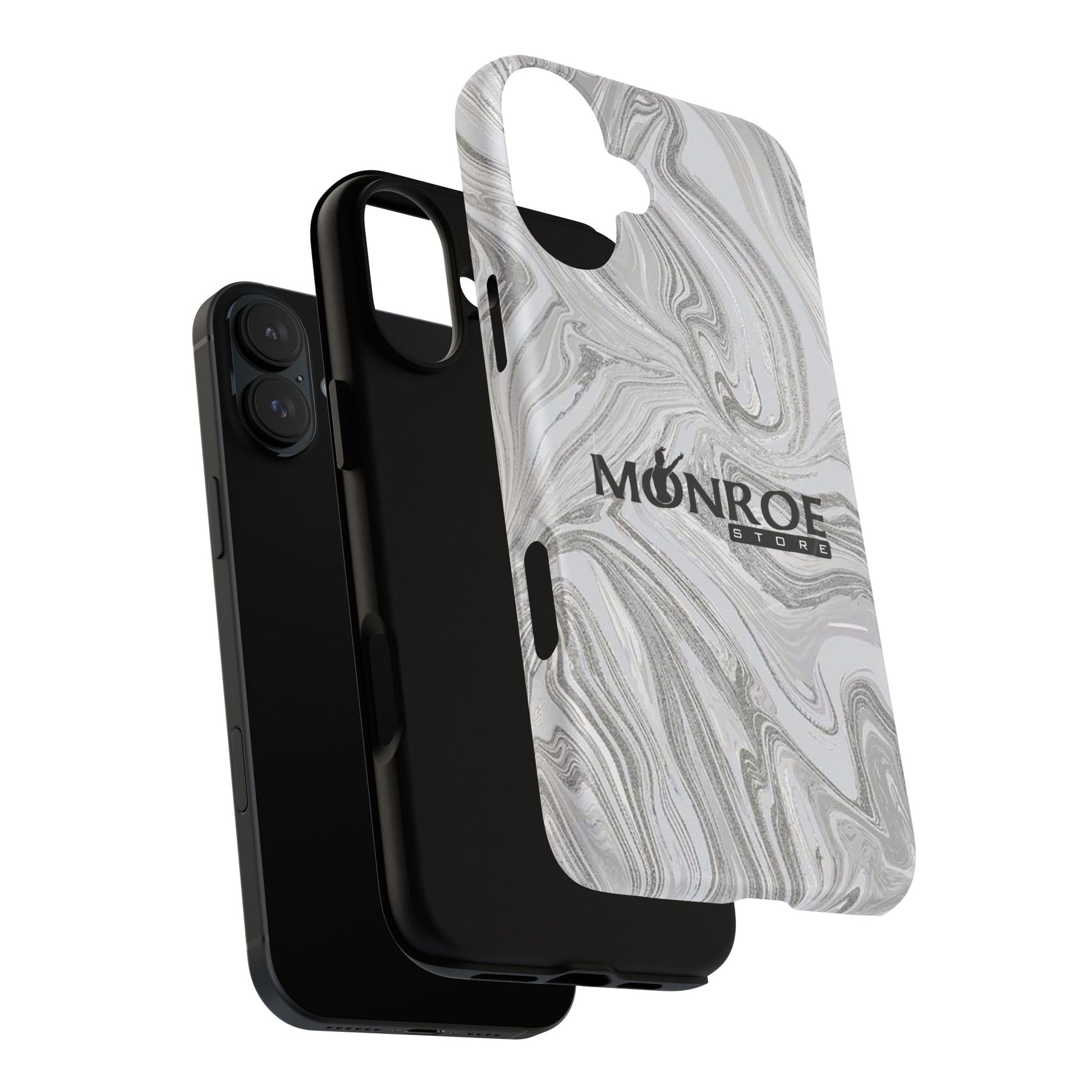 Stylish Tough Magnetic Phone Case - Marble Design - Mi tienda