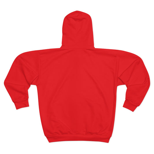 Bold Statement Unisex Zip Hoodie | Casual Wear, Personalized Gift, Street Style, Everyday Comfort, Fall Fashion - Mi tienda