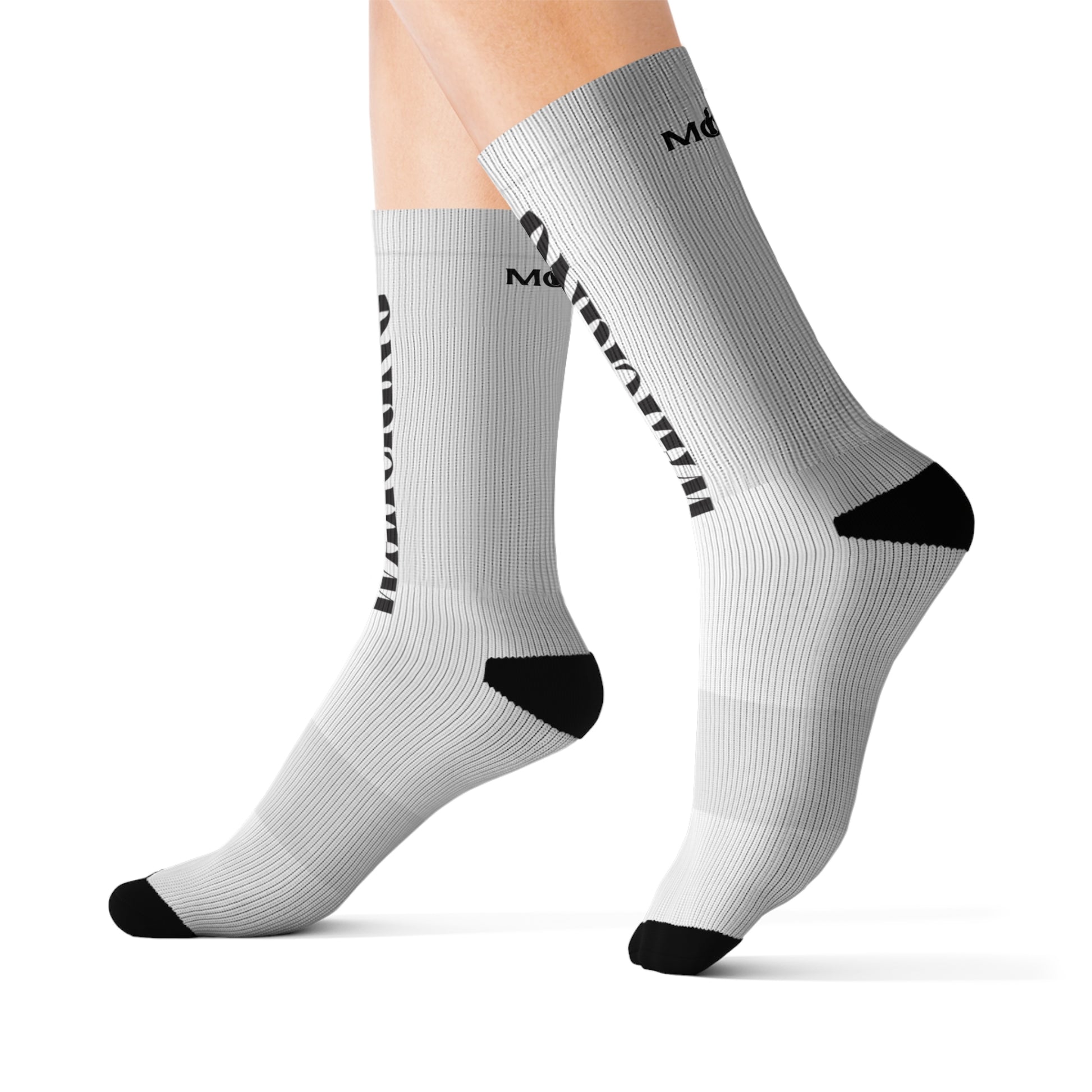 Motivational Sublimation Socks Waacking design - Fitness & Everyday Wear - Mi tienda