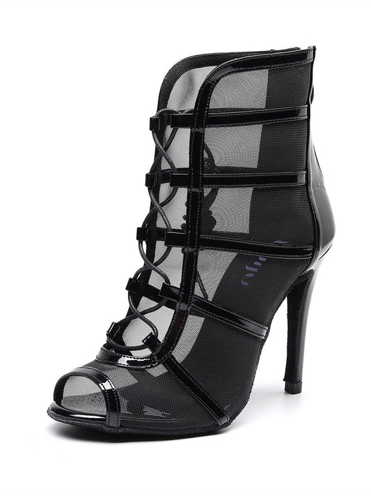 Black Latin Dance High Heels - Mi tienda
