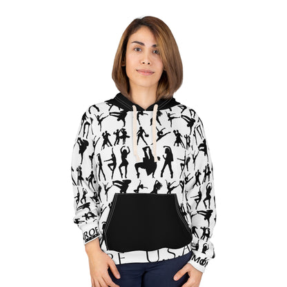Dance Silhouette Unisex Pullover Hoodie - Stylish and Energetic - Mi tienda