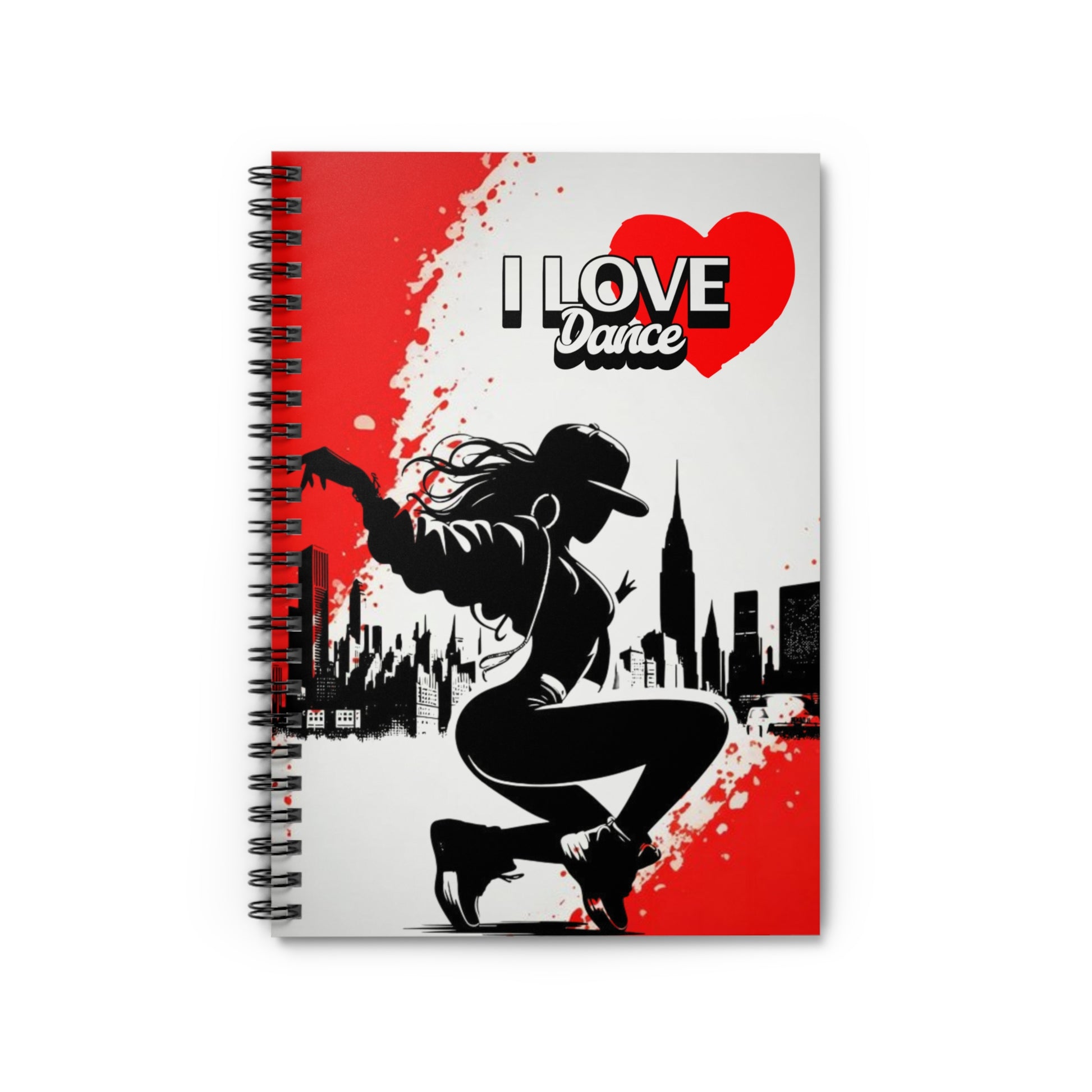 New York Dance Lovers Spiral Notebook - Ruled Line, Notes for Dancers in NYC, Dancing Journal, Dance Note Pad, Ballet Diary - Mi tienda