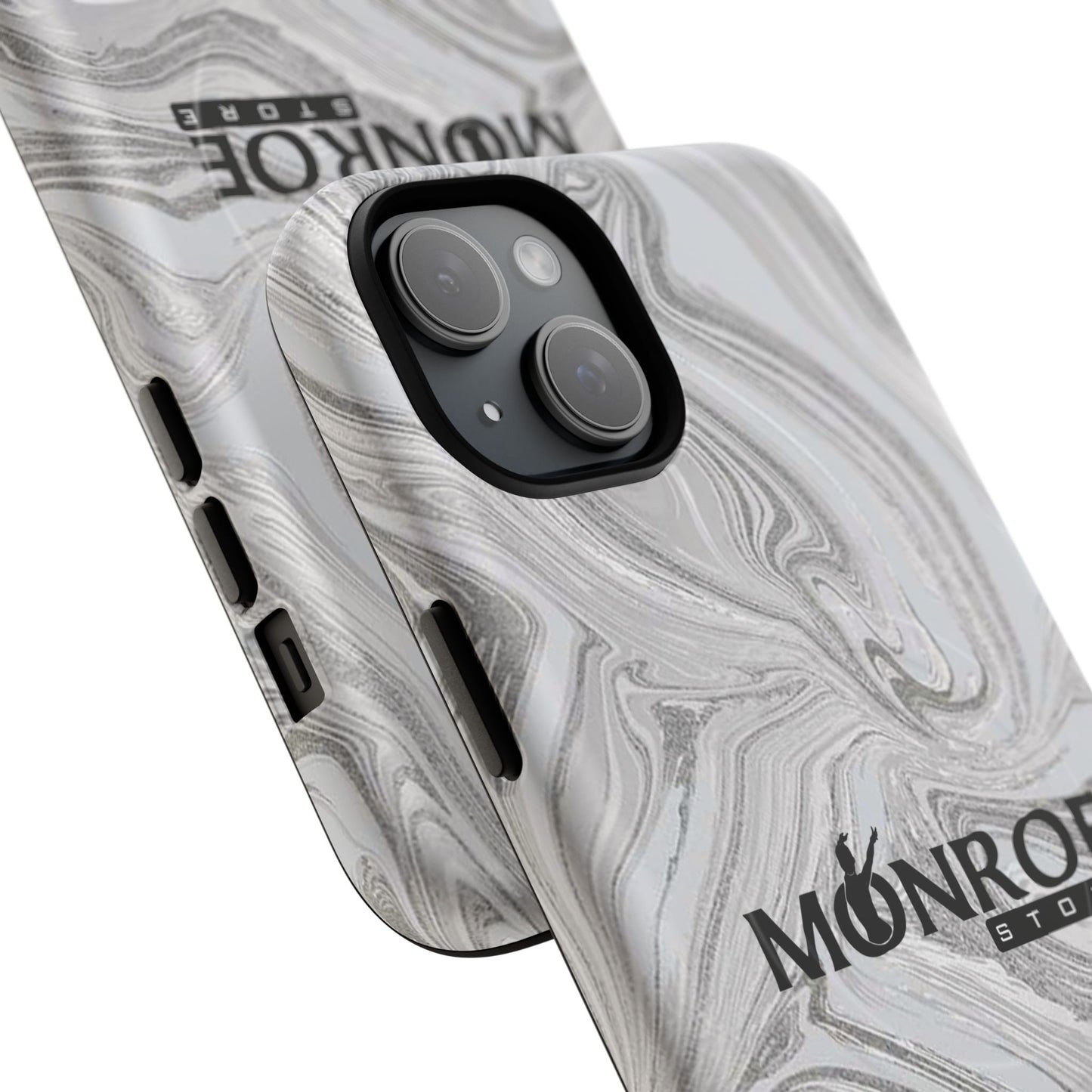 Stylish Tough Magnetic Phone Case - Marble Design - Mi tienda