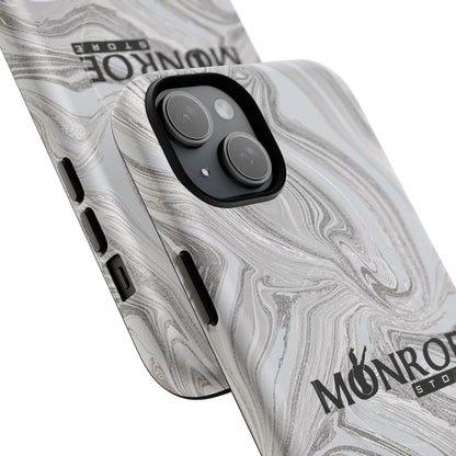 Stylish Tough Magnetic Phone Case - Marble Design - Mi tienda