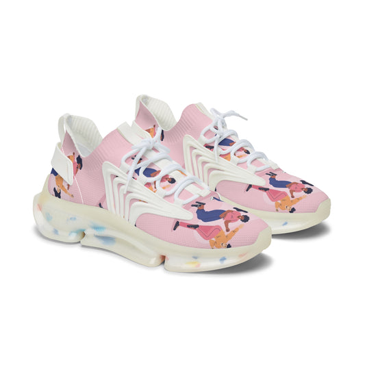 Women's Sneakers - Fun and Colorful Dance Design for Active Lifestyle - Mi tienda