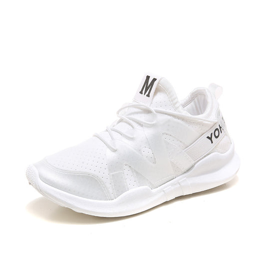 Sports Shoes Women's White Shoes Increased Breathable Casual Running Shoes - Mi tienda