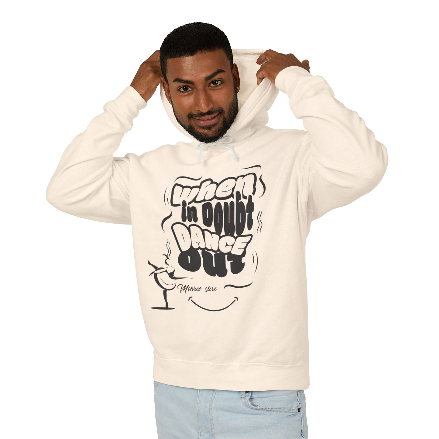 Dance Motivation Hoodie, Dance Lover Sweatshirt, Gym Workout Apparel, Fitness Hooded Jumper, Active Lifestyle Clothing