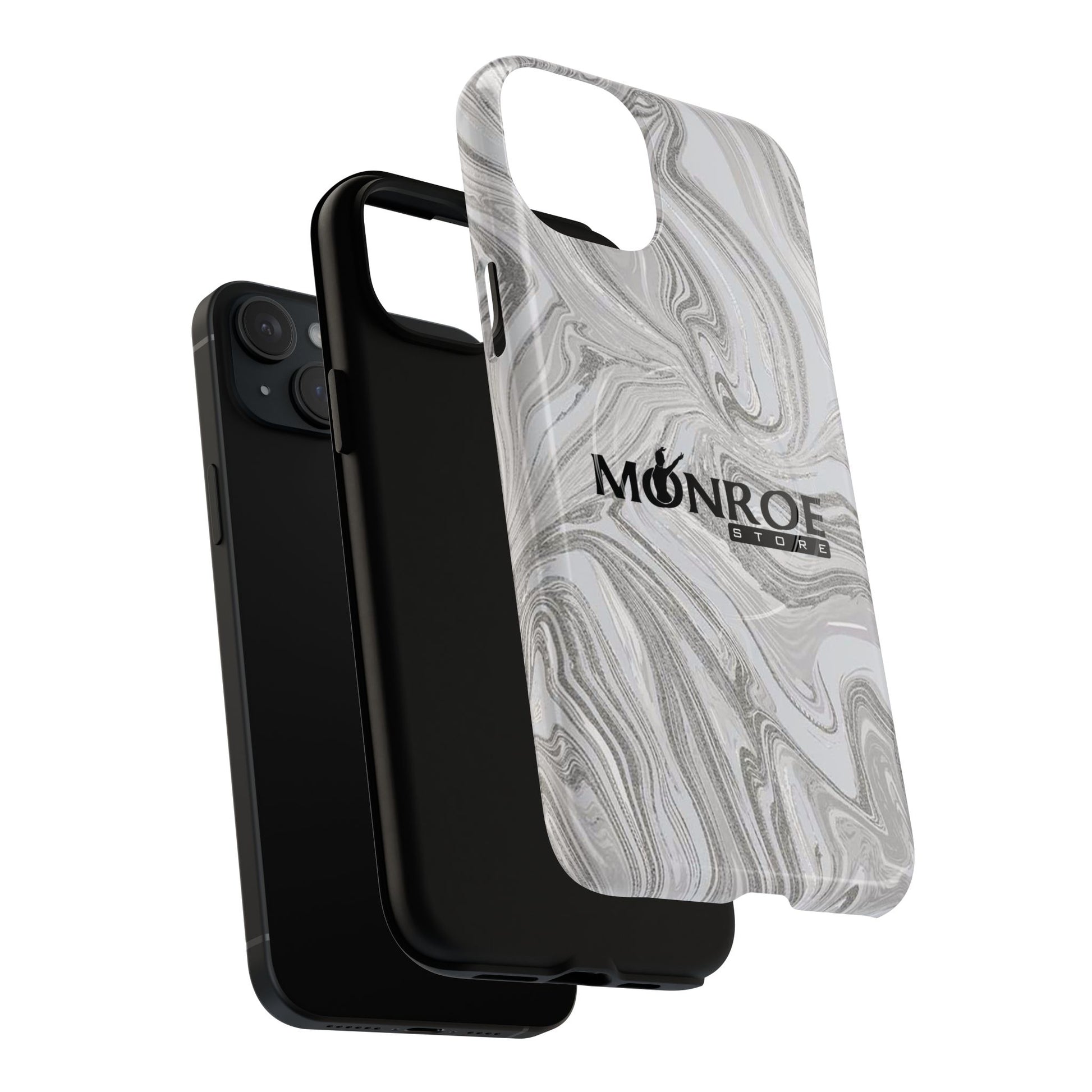 Stylish Tough Magnetic Phone Case - Marble Design - Mi tienda