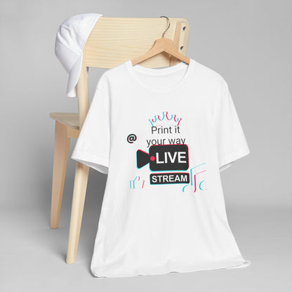 Customize your username at home while you stream live or sell your products on Tik tok