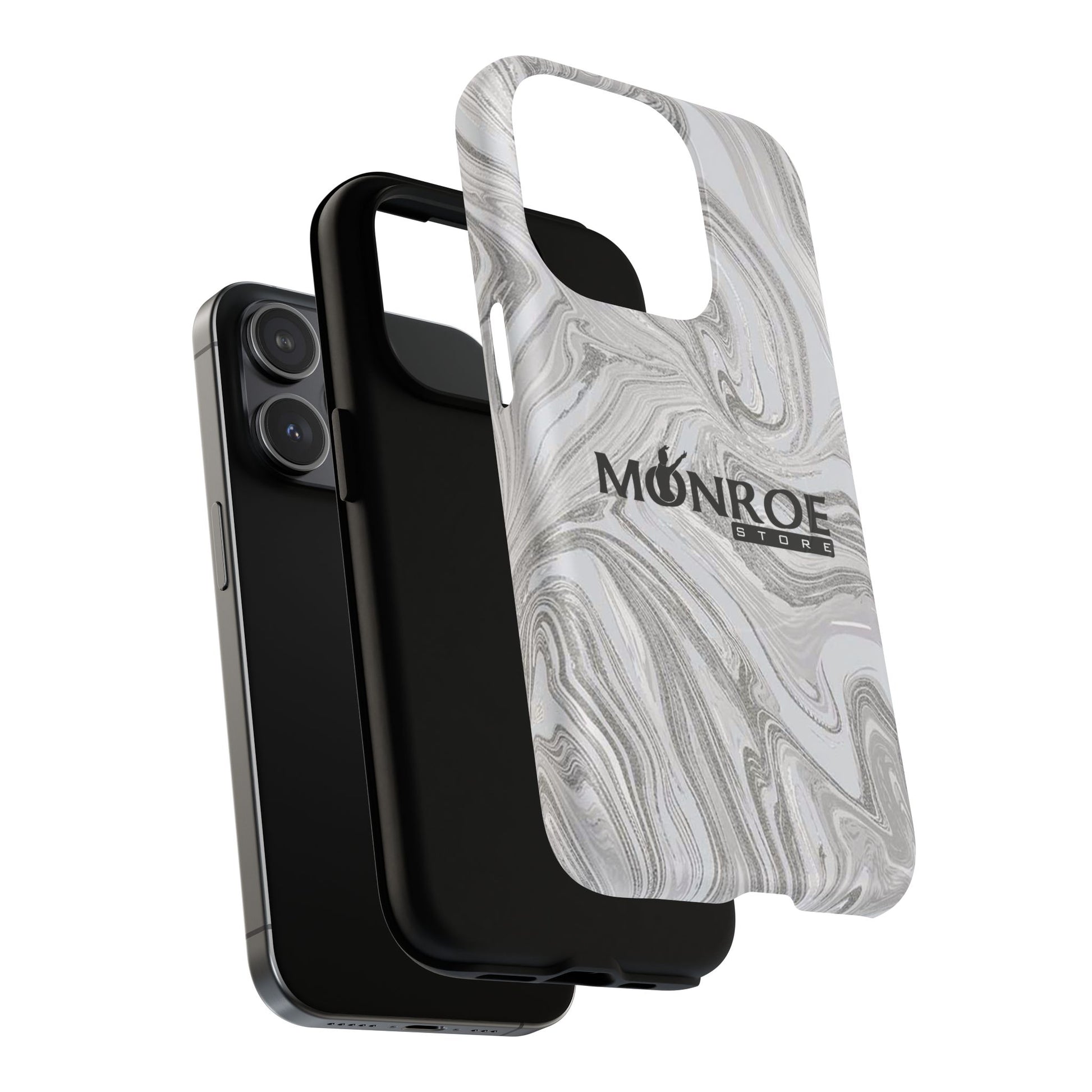 Stylish Tough Magnetic Phone Case - Marble Design - Mi tienda
