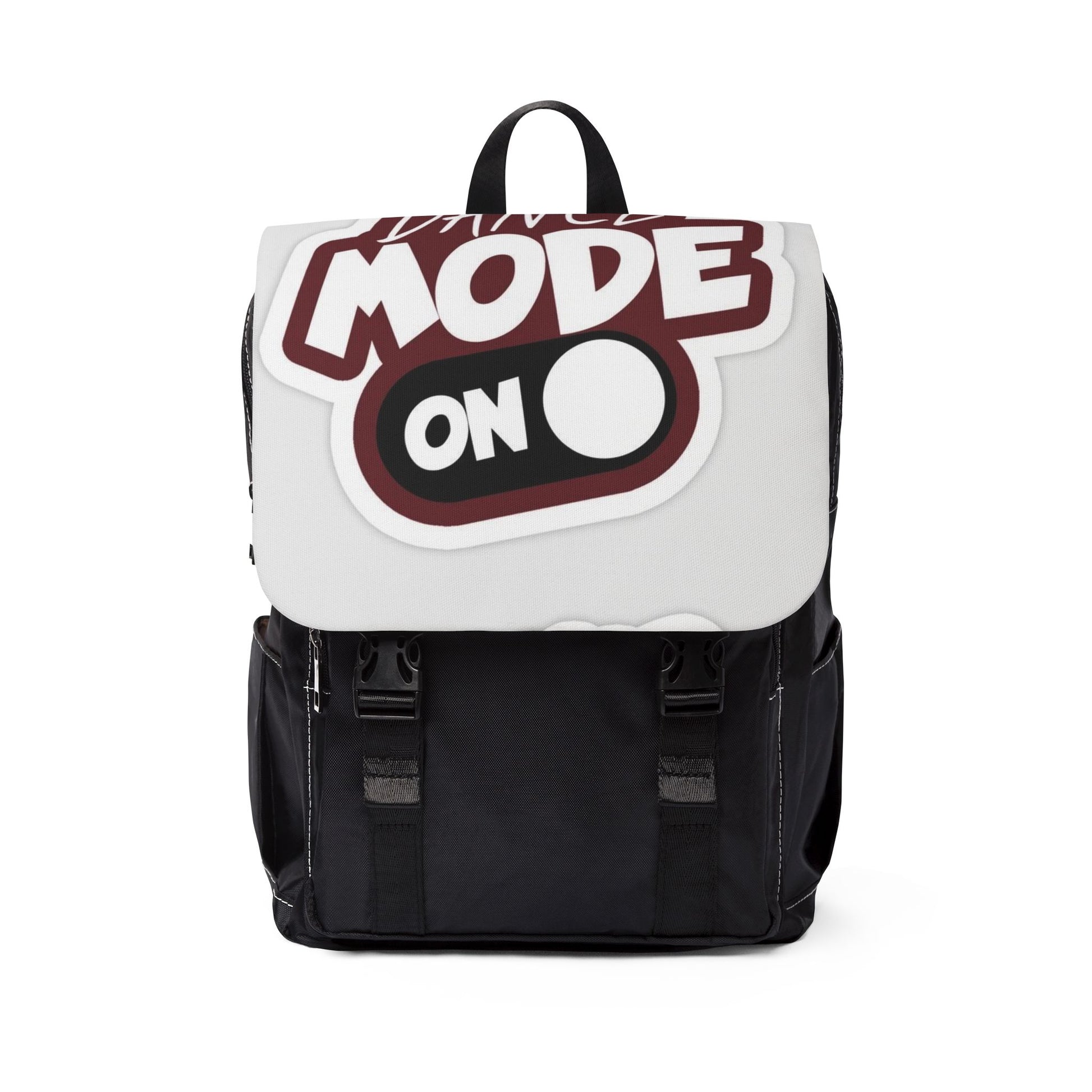 Unisex Casual Shoulder Backpack - 'Dance Mode On' Fun Design for Everyday Use - Mi tienda