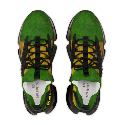 Vibrant Men's Mesh Sneakers, Athletic Footwear, Casual Sneakers, Stylish Running Shoes, Summer Sports Footwear