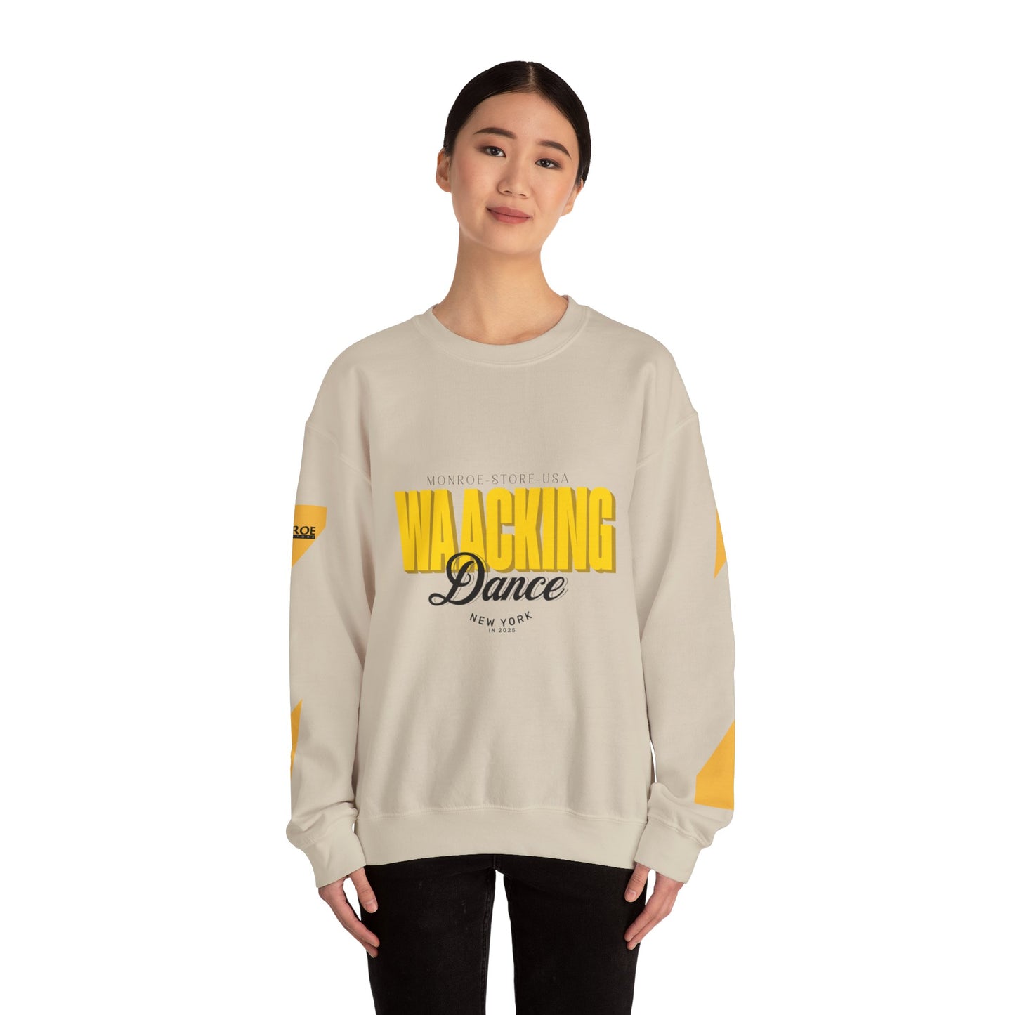Waacking Dance Sweatshirt Sweater, Dance Crewneck Jumper, Unisex Streetwear Pullover, Urban Dance Clothing, Funky Dance Apparel