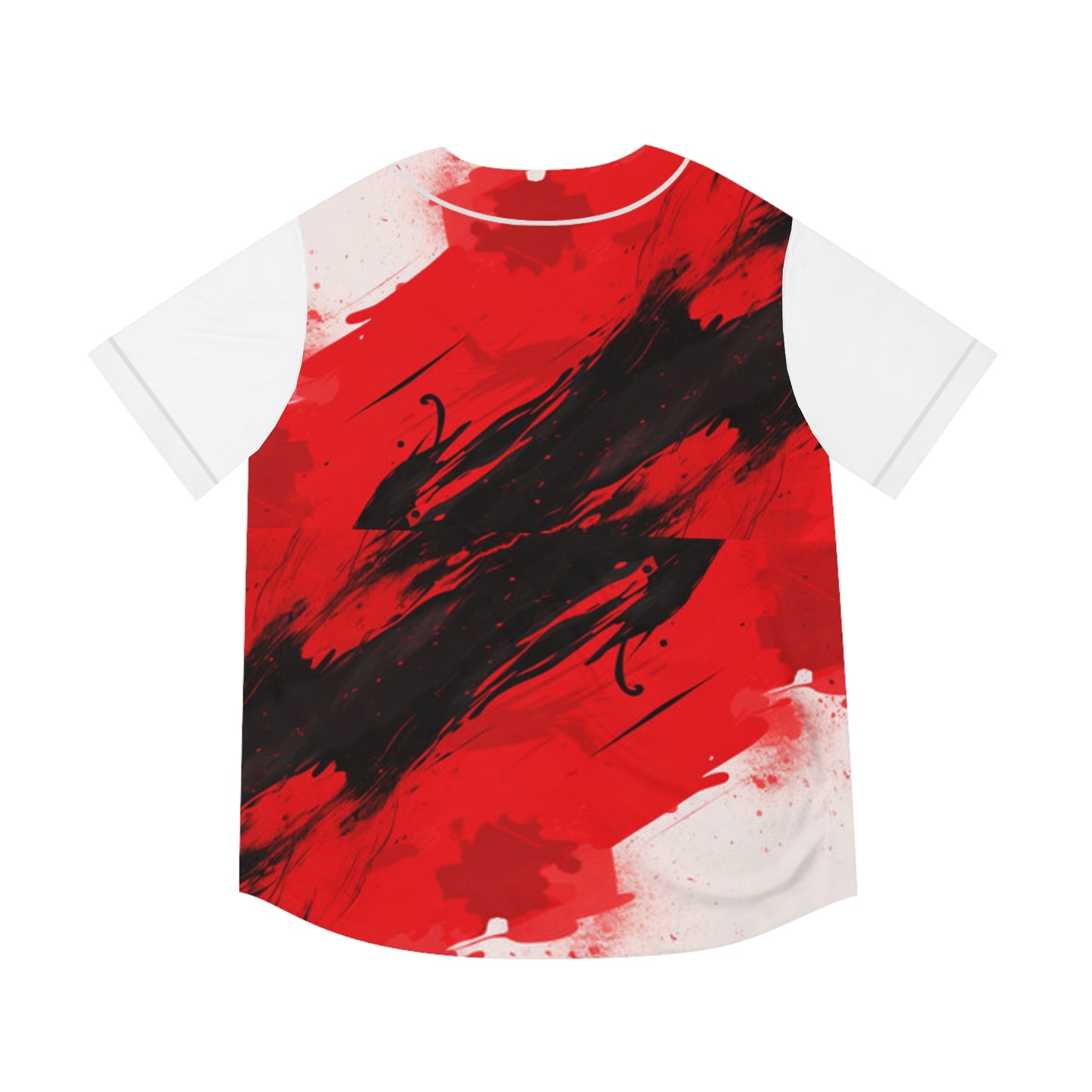 Men's Baseball Jersey - Red DISCO BALL Jersey with Artistic Design dancers - Perfect for Sports and Casual Wear