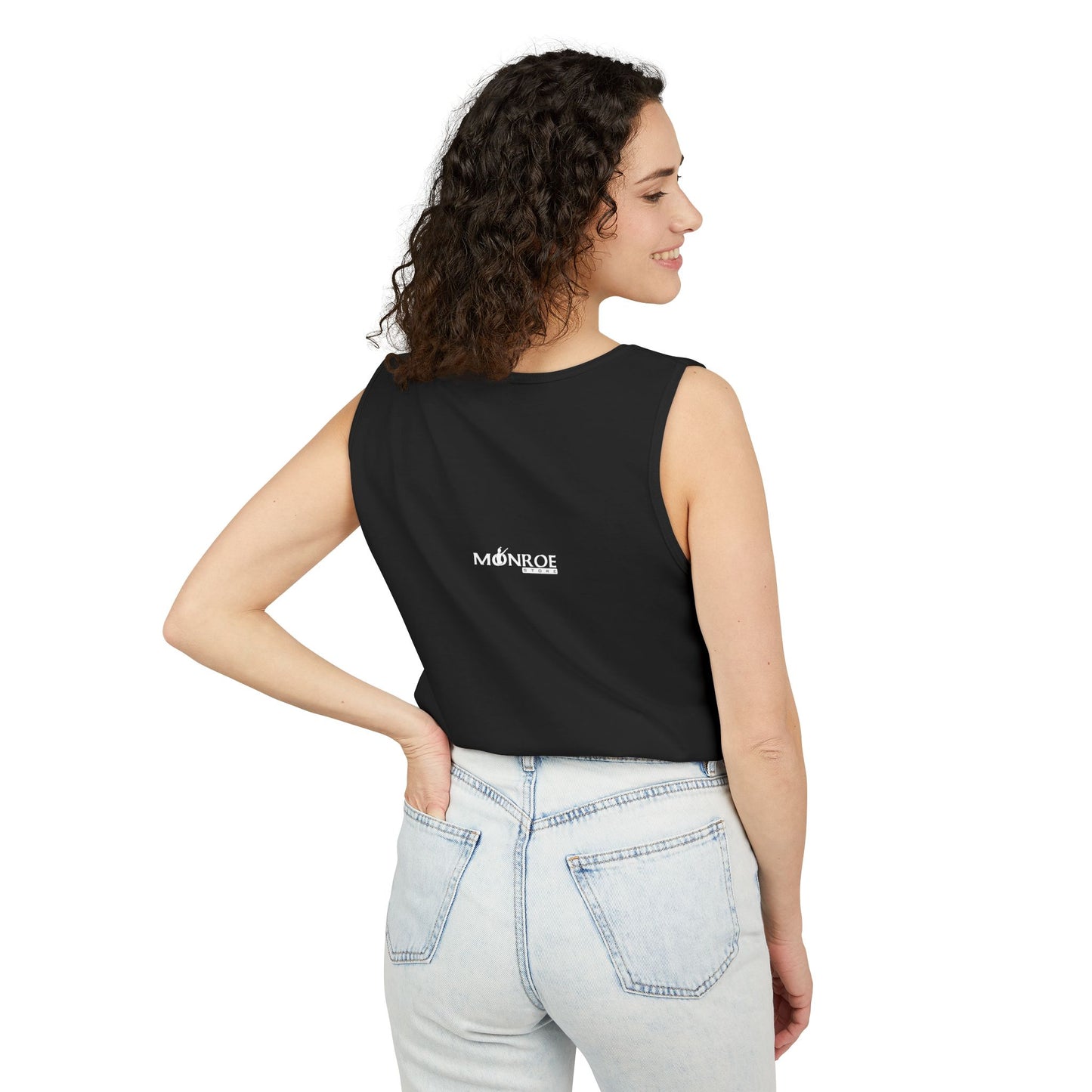 Empowering Girl Power Tank Top - Unisex Garment-Dyed Tee, Summer Vibes, Workout Shirt, Casual Fashion, Gift for Her