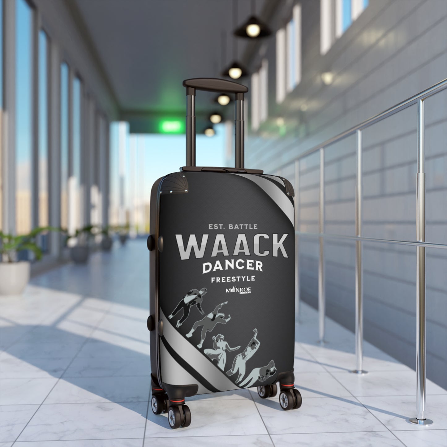 WAAck Dancer Suitcase - Travel Luggage for Dancers, Dance Battle Bag, Stylish