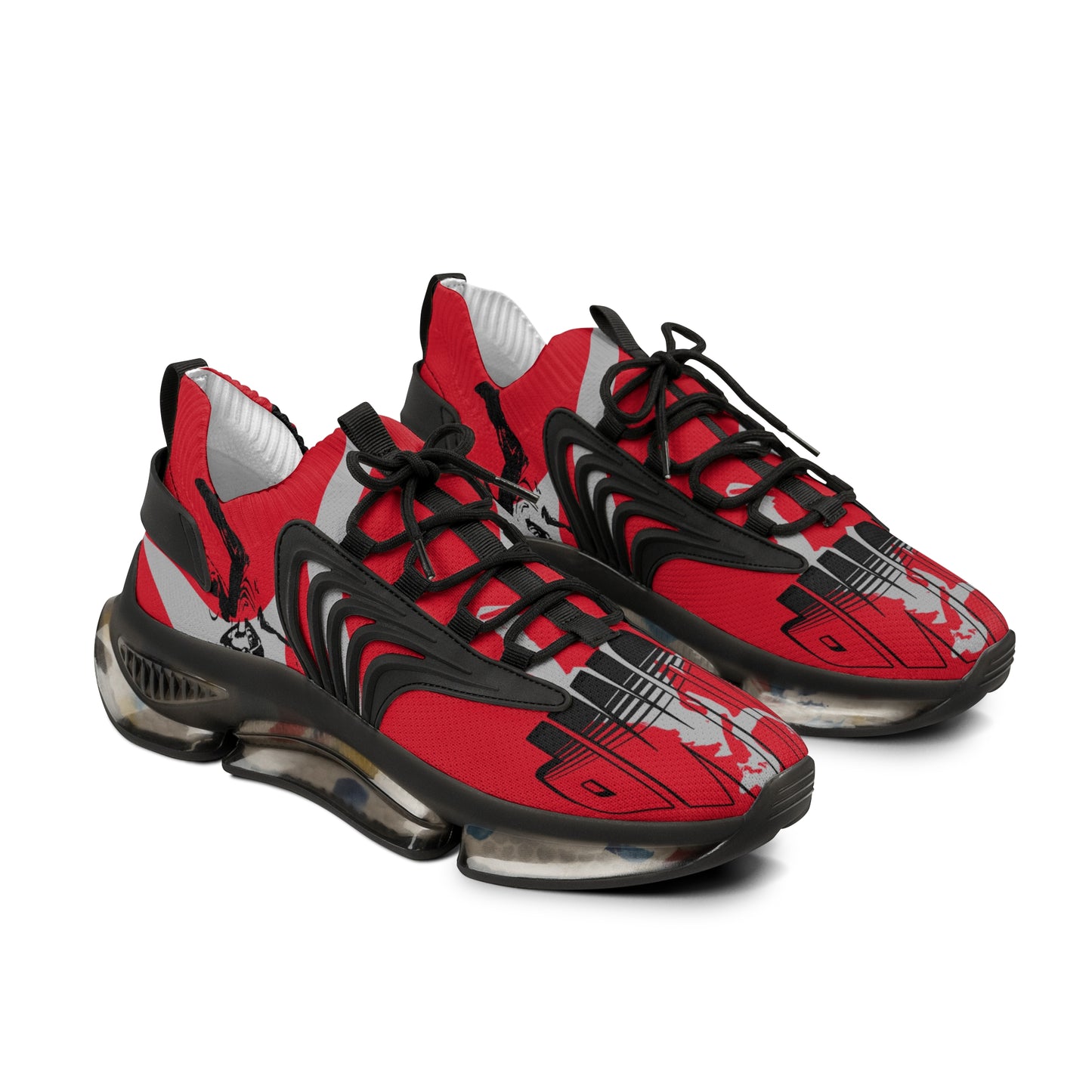 Men's Mesh Sneakers - Bold Style for Casual Adventures, Perfect for Gym, Running, Streetwear, and Daily Comfort