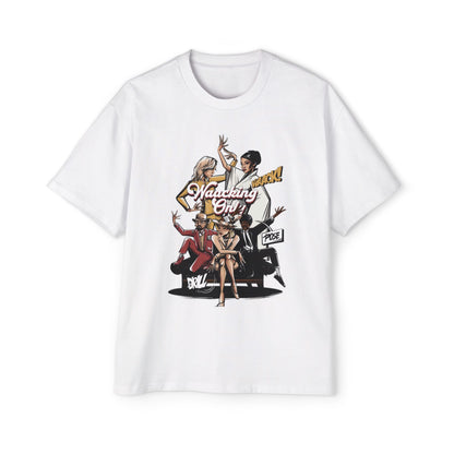 Waacking Dance Lover Oversized Gift, Comfy Cotton Shirt, Dance Studio