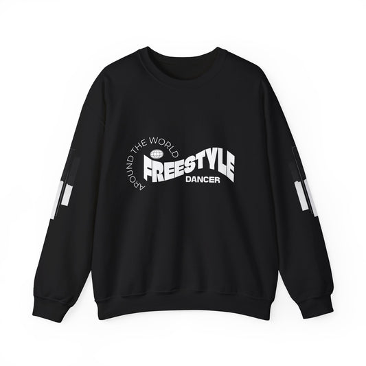 Freestyle Dancer Crewneck Sweatshirt | Unisex Heavy Blend | Streetwear, Dance Apparel, Gift for Dancers, Casual Wear, Hip Hop