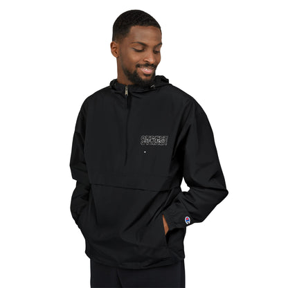 Champion Packable Anorak Jacket, Lightweight Rain Jacket, Unisex Windbreaker, Stylish Outdoor Wear, Trendy Jacket for Men and Women