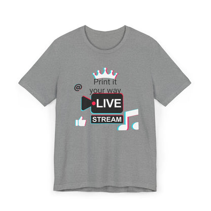 Customize your username at home while you stream live or sell your products on Tik tok
