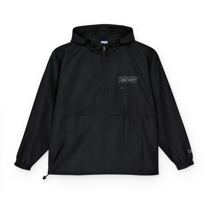 Champion Packable Anorak Jacket, Lightweight Rain Jacket, Unisex Windbreaker, Stylish Outdoor Wear, Trendy Jacket for Men and Women