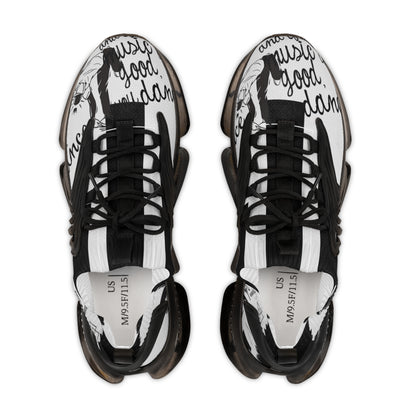 Men's Mesh Sneakers with Inspirational Design, Breathable Athletic Footwear - Mi tienda