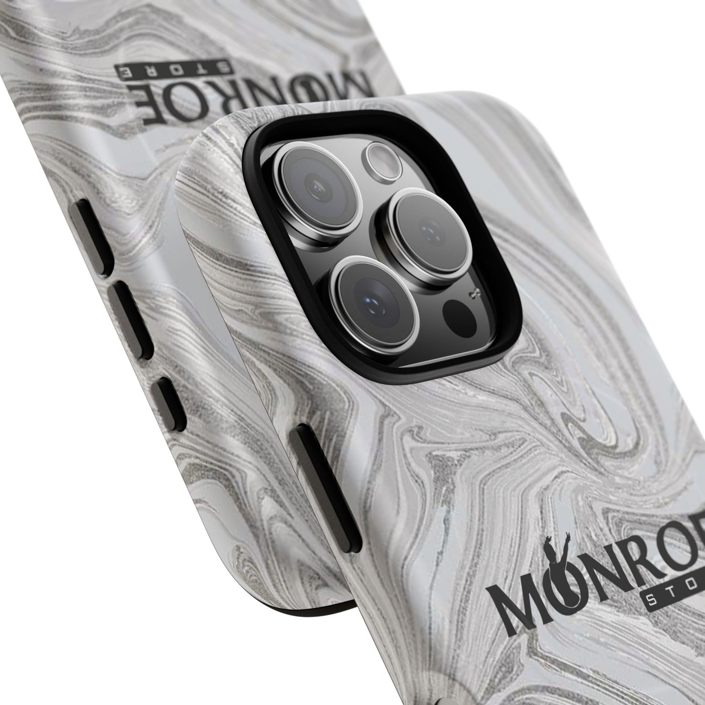 Stylish Tough Magnetic Phone Case - Marble Design - Mi tienda