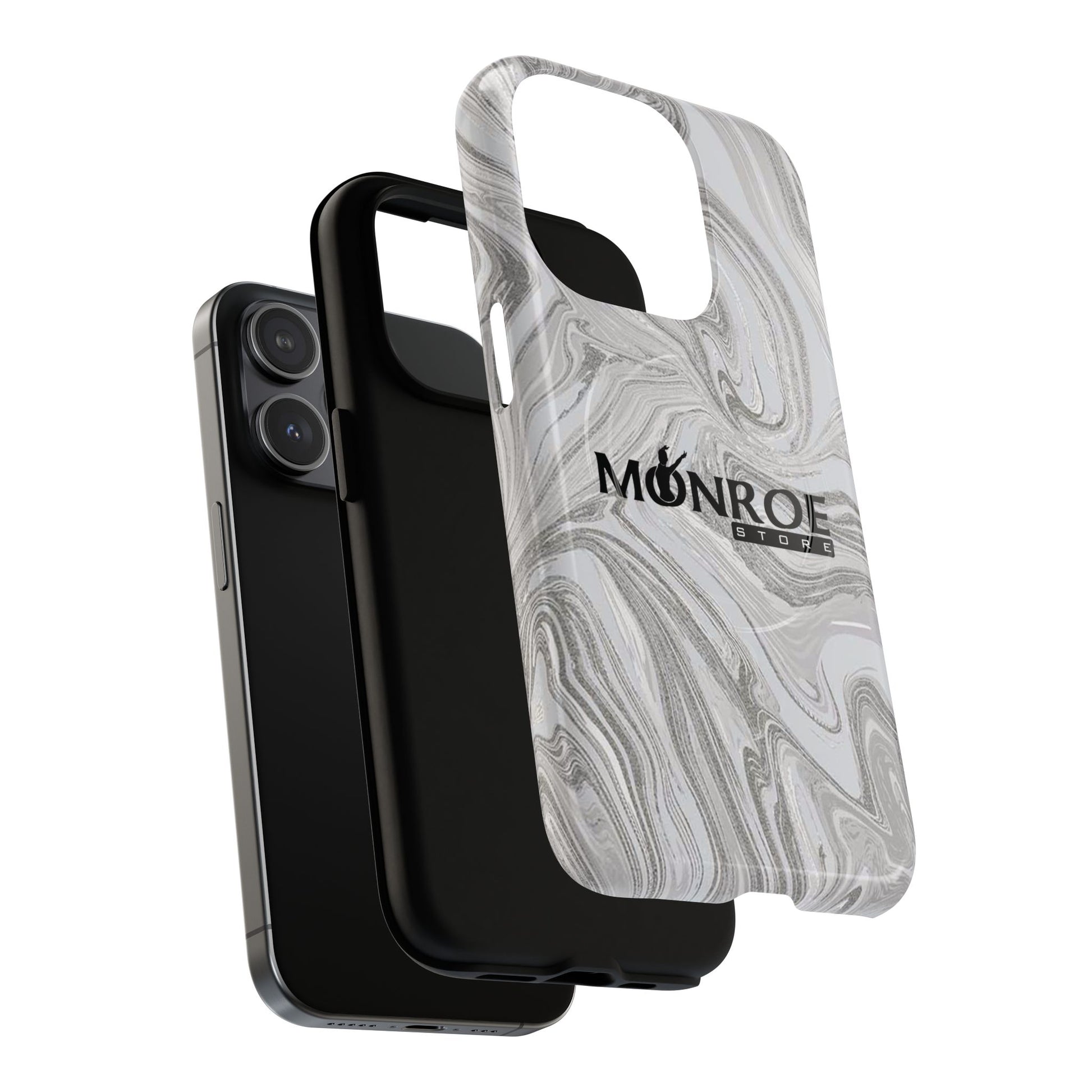 Stylish Tough Magnetic Phone Case - Marble Design - Mi tienda