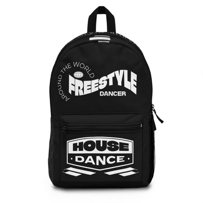 House Dance Backpack for Freestyle Enthusiasts, House Dance Gear, Everyday Use, Unique Gift for Dancers, Trendy School Bag