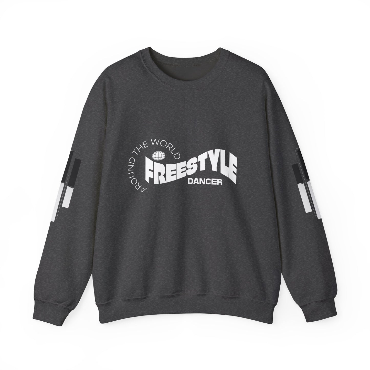Freestyle Dancer Crewneck Sweatshirt | Unisex Heavy Blend | Streetwear, Dance Apparel, Gift for Dancers, Casual Wear, Hip Hop