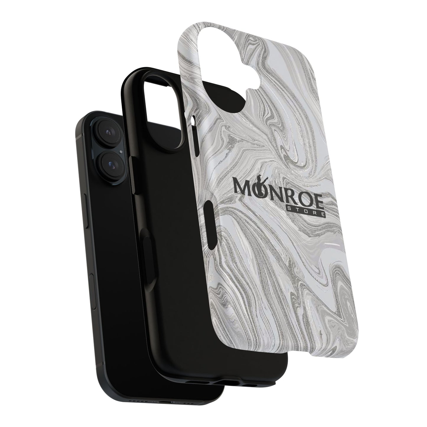 Stylish Tough Magnetic Phone Case - Marble Design - Mi tienda