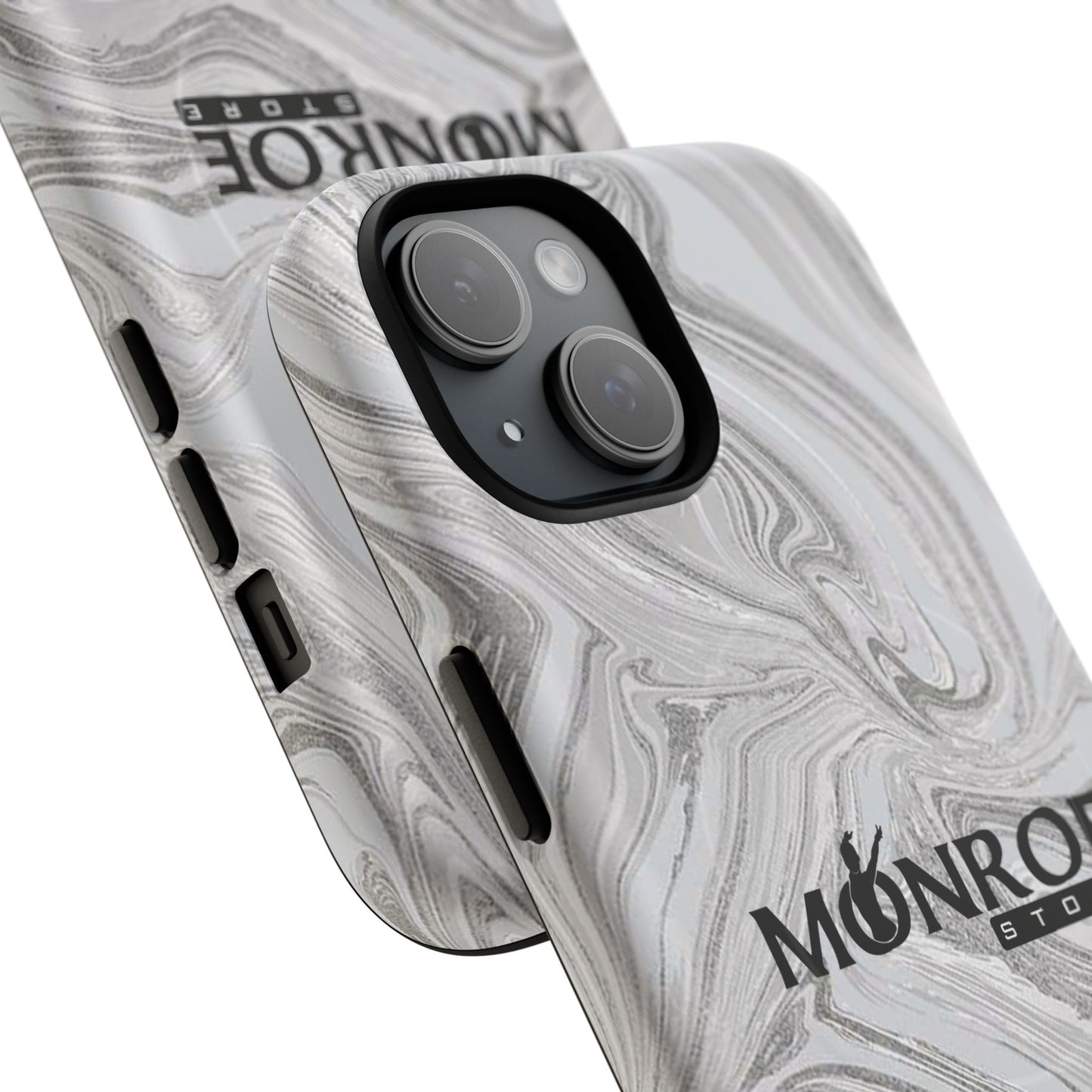 Stylish Tough Magnetic Phone Case - Marble Design - Mi tienda