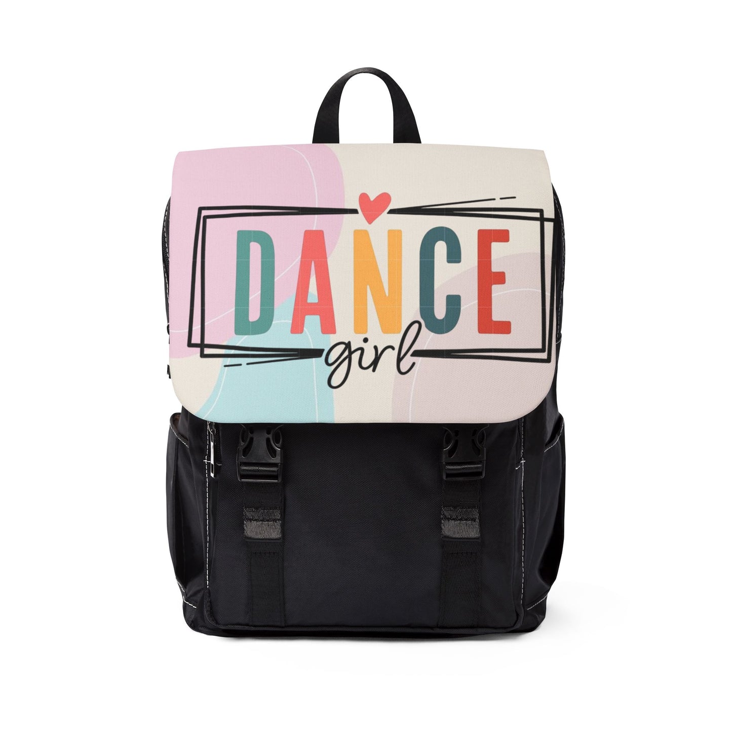 Dance girl bag Shoulder Backpack - 'Dance Mode On' Fun Design for Everyday Use