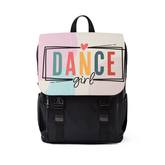 Dance girl bag Shoulder Backpack - 'Dance Mode On' Fun Design for Everyday Use