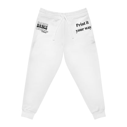 Sporty Dance Joggers, Athletic Pants, Casual Wear, Gifts for Dancers, Fitness Apparel, Lounge Pants, Unique Dance Fashion