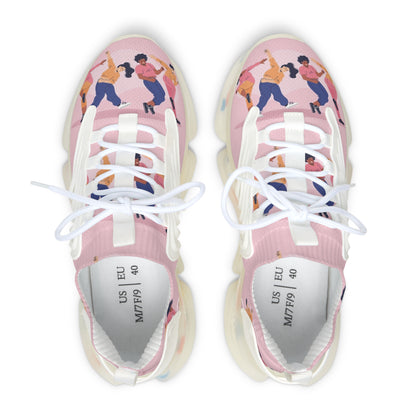 Women's Sneakers - Fun and Colorful Dance Design for Active Lifestyle - Mi tienda