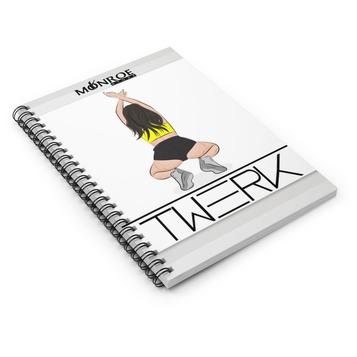 Twerk Spiral Notebook - Ruled Lines for Dance Lovers - Mi tienda