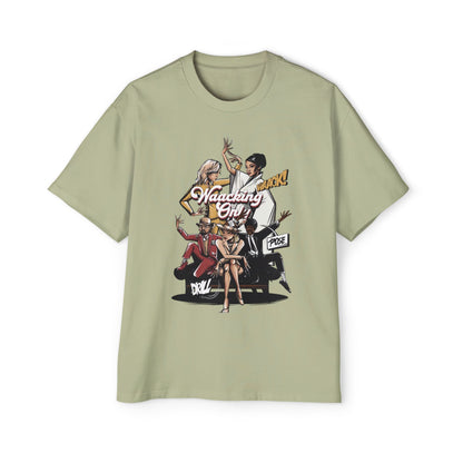 Waacking Dance Lover Oversized Gift, Comfy Cotton Shirt, Dance Studio