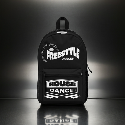 House Dance Backpack for Freestyle Enthusiasts, House Dance Gear, Everyday Use, Unique Gift for Dancers, Trendy School Bag