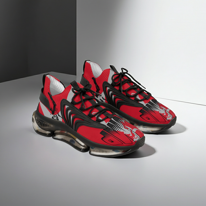 Men's Mesh Sneakers - Bold Style for Casual Adventures, Perfect for Gym, Running, Streetwear, and Daily Comfort