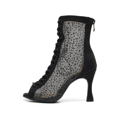 Black Hollow Summer Latin Dance High Heels - Mi tienda